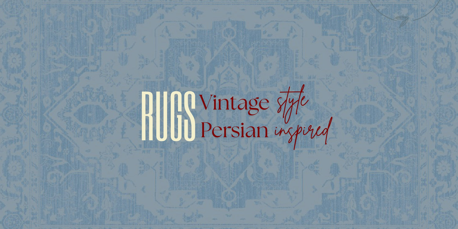 RUGS - Vintage style; Persian inspired.