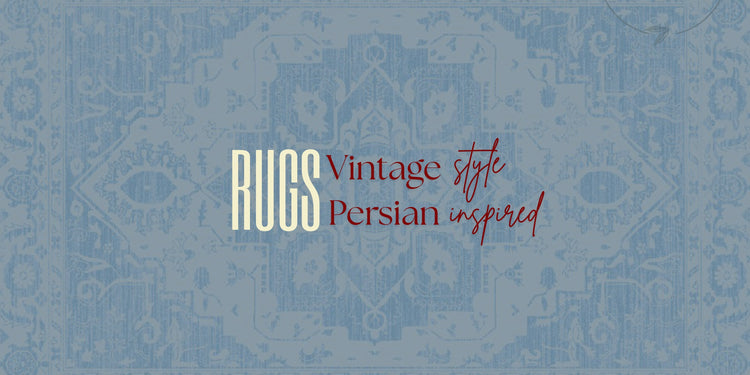 RUGS - Vintage style; Persian inspired.