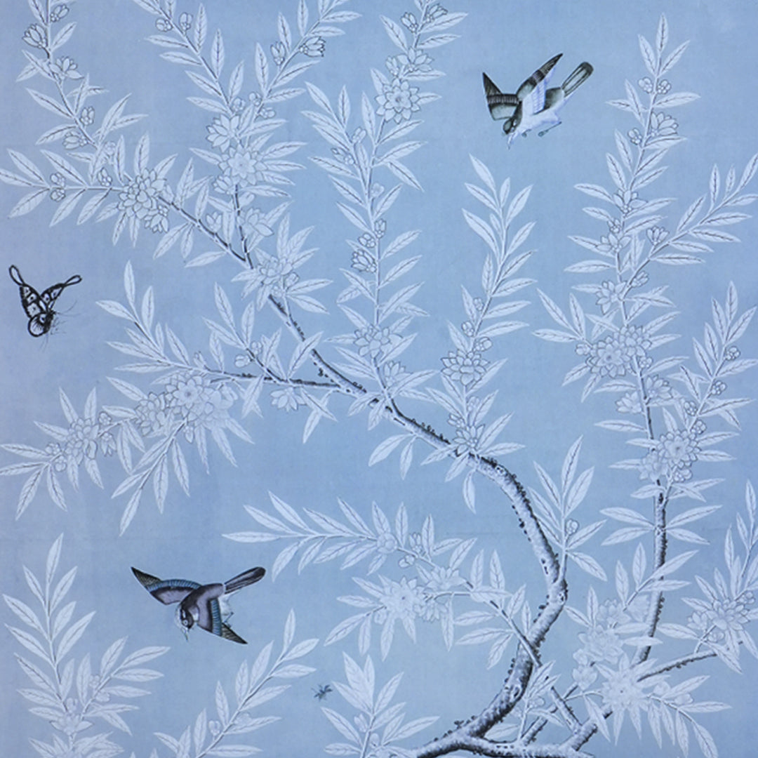 Blue & White Chinoiserie Art Frame