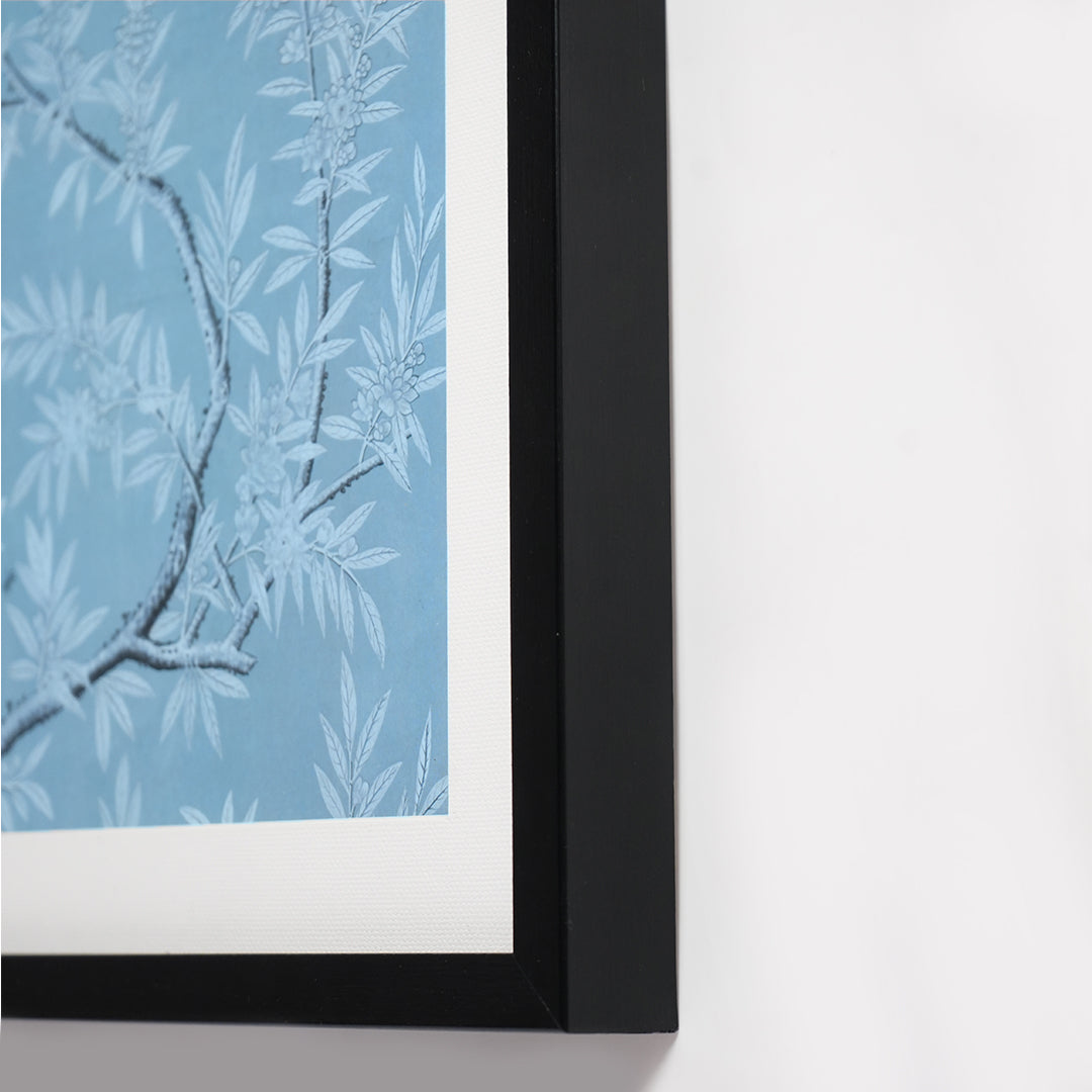 Blue & White Chinoiserie Art Frame