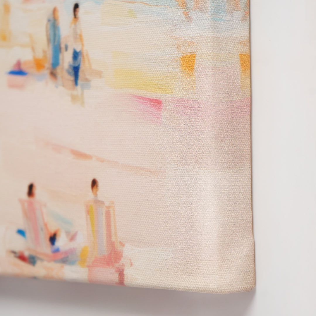 Coastal Beach & Umbrellas