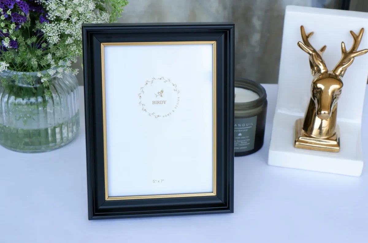 Arthur Black & Gold Picture Frame