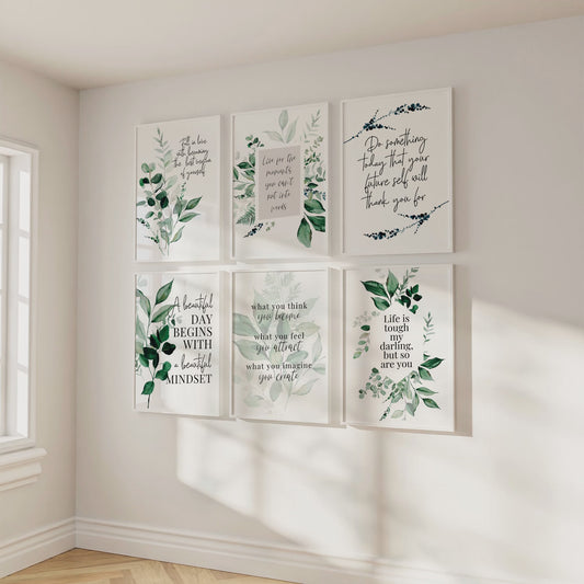 Inspirational Quotes Wall Art Gallery