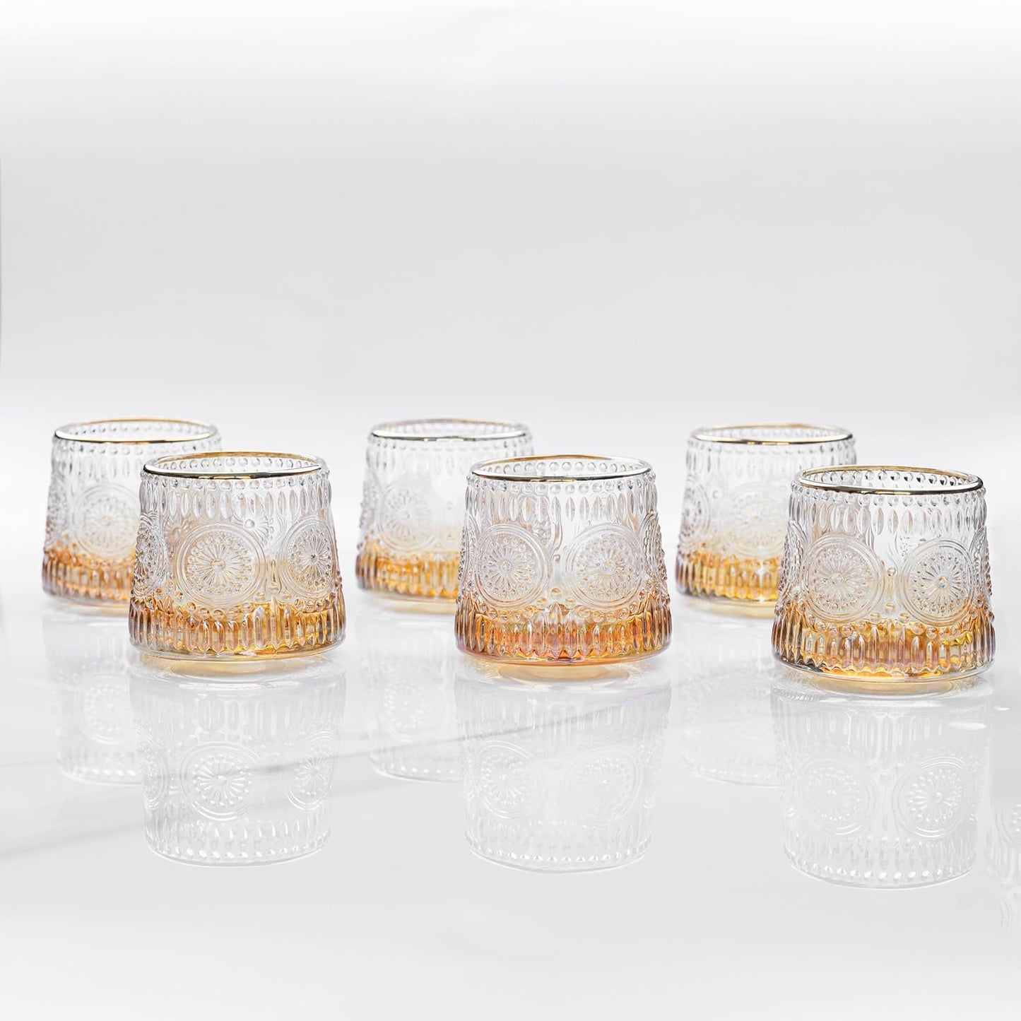 Crystal Rotating Whiskey Glasses